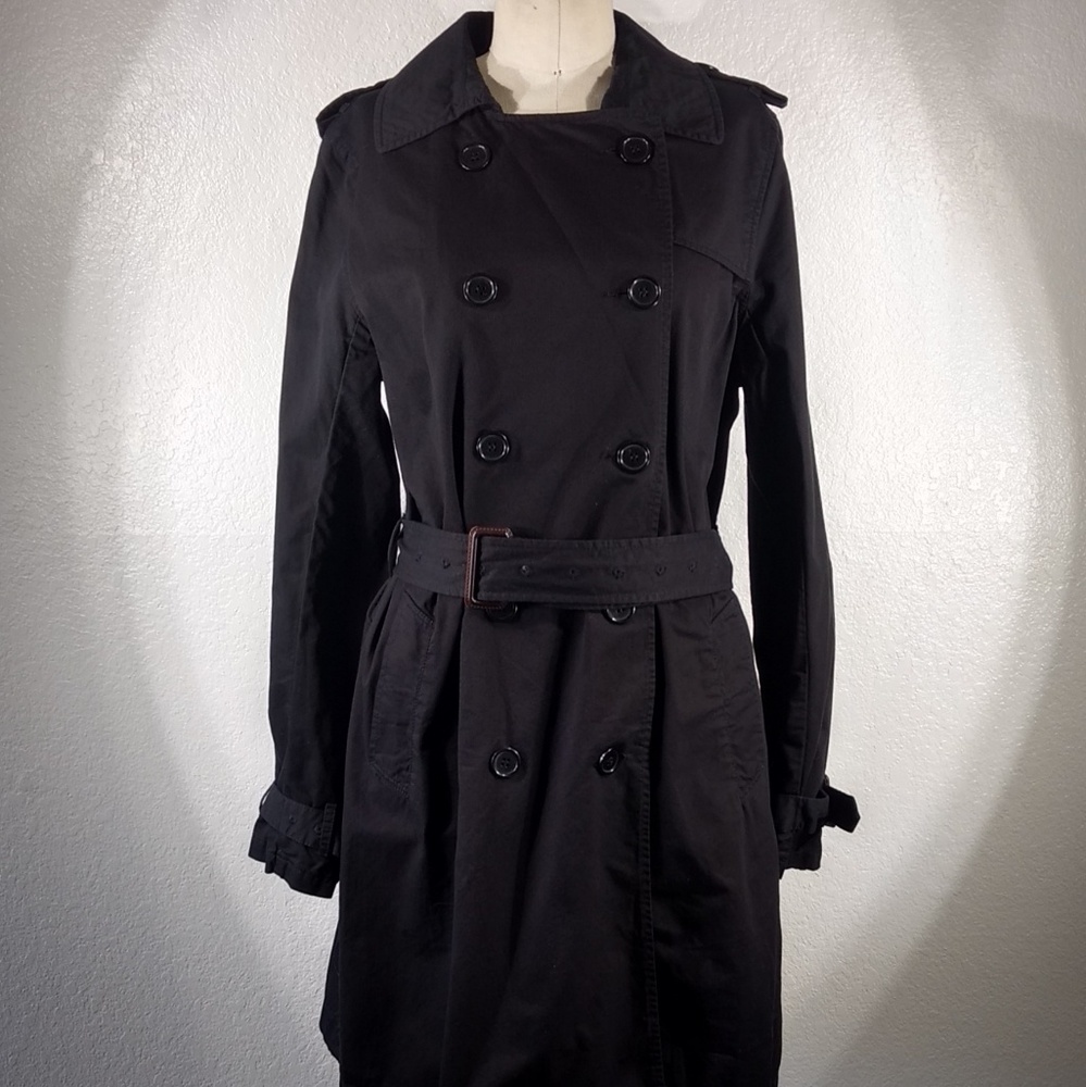 Johnny Was Trench cotton Jacket Sz M NWT